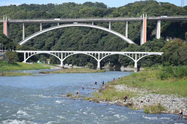 小倉橋・相模川渓流散策